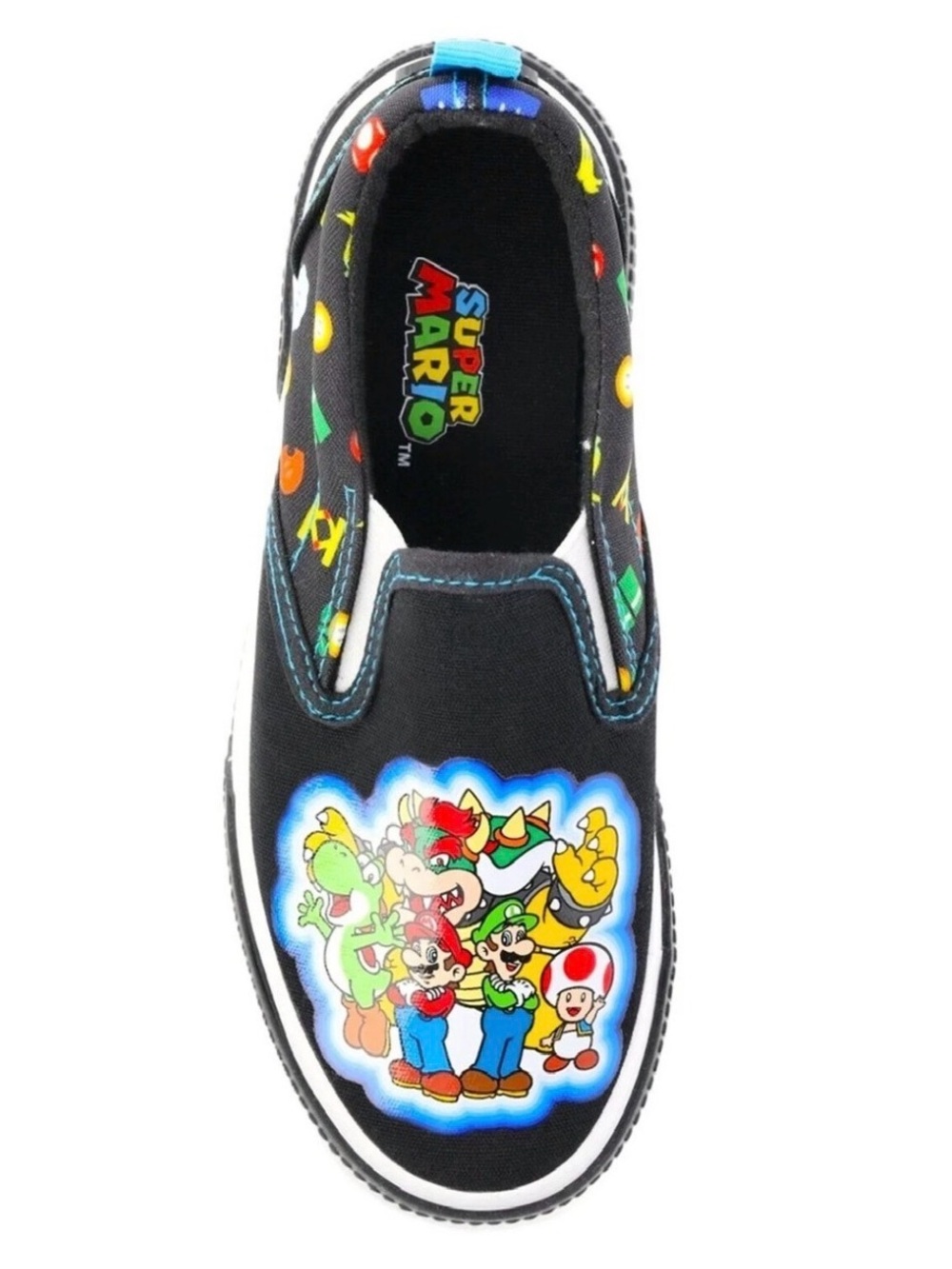 Nintendo New Super Mario Kids Shoes Size 3